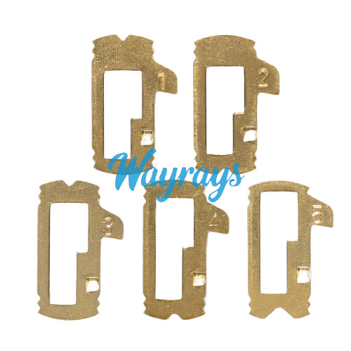 For Benz HU64 lock wafer,1,2,3,4,5 each model 20pcs, total 100pcs