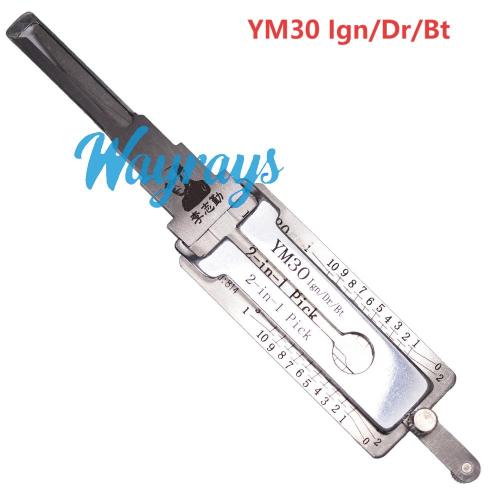 Lishi YM30(Ign)  2 in 1 tool.Support SAAB