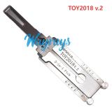 Lishi TOY2018 V.2 2 in 1 tool.Support After 2018 New Toyota，Lexus