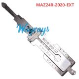 Lishi MAZ24R-2020-EXT 2 in 1 tool.Support New Mazda hidden keyhole dedicated,Cutting model
