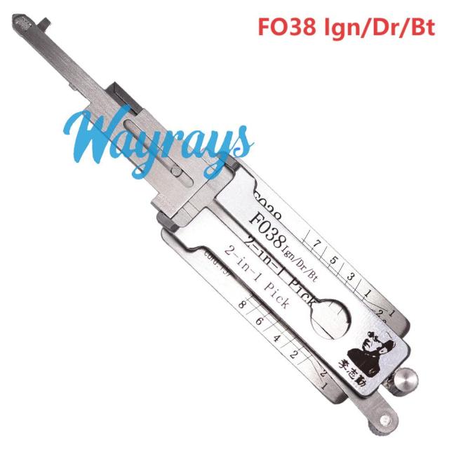 Lishi FO38(ign) 2 in 1 tool.Support Ford   Lincoln Mazda