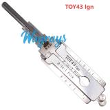 Lishi TOY43(ign) 2 in 1 tool.Support Old Toyota (Gears 4 and 7 are broken) Camry Skoda