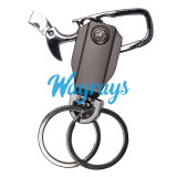 Multifunctional keychain key ring