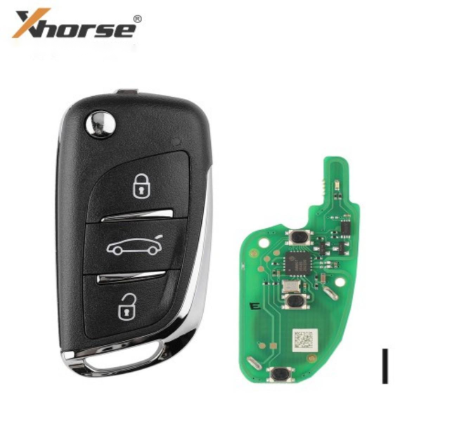 XEDS01EN Xhorse  DS type 3 button remote with Super chip