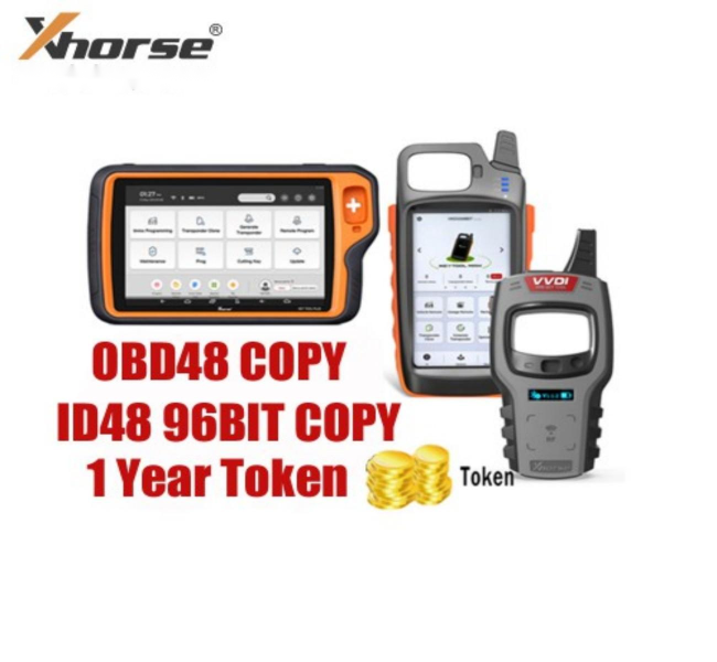 Xhorse One Year Token Pack for 48 Copy and ID48 96bit Copy for VVDI Mini Key Tool, Key Tool Max, Key Tool Max Pro and Key Tool Plus
