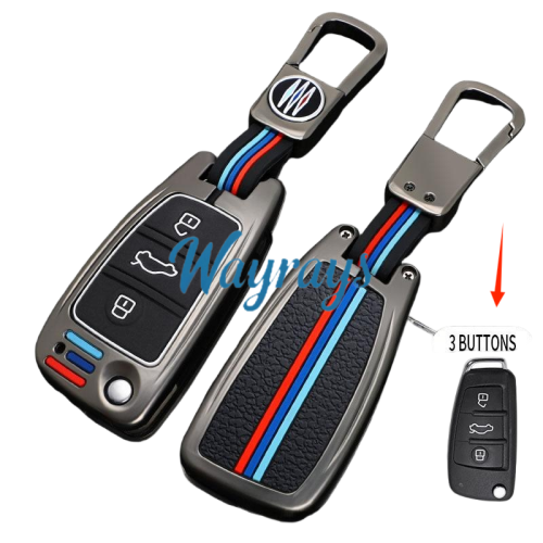 For Audi A3 A4 A5 A6 A7 A8 Q2 Q3 Q5 Q7 key chain protective case