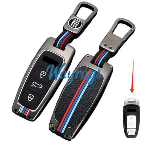 For Audi key cover new A3 A6 A7 A8 Q7 Q8 high-end car protective case