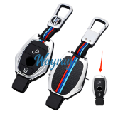 For Benz key cover c260 decoration E-class package c-class C200 modified shell glc260 e300 protective case