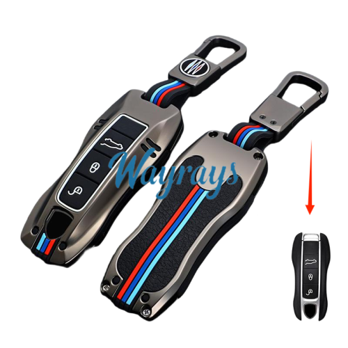 For Porsche new Cayenne Macan Panamera 718 911  key shell protective case