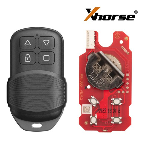 XKGHG3EN Xhorse Masker Garage 4 button wire remote key Second Generation,Replace XKGHG1EN