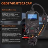 OBDSTAR MT203 CAN Driver/Gateway Simulator. Support Dash, Audio, Gear Lever, AC Panel and Other Test Functions