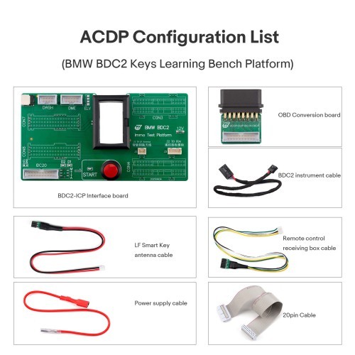 2025 Yanhua BMW BDC2 Keys Learning Bench Platform Work with Module38 For BMW G Series BDC2 All Key Lost