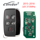 【Replace with Lonsodr JL30 】Lonsdor Specific Smart Key for 2015-2018 Land Rover Jaguar 5 Buttons 433MHz