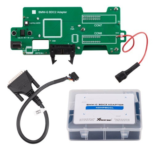XDNPBGGL Xhorse BMW G Series BDC2 Adapter with Free Software License for VVDI Key Tool Plus, VVDI2 and Key Tool MIDI