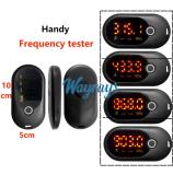 Handy portable frequency tester