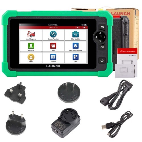 2025 Launch CRP919 EV Diagnostic Scanner 43+ Service Functions for Electric Vehicles New Energy Cars