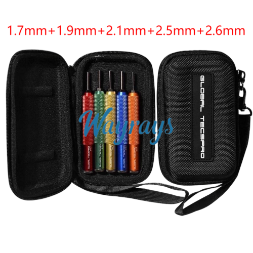 PIN INSTALLING TOOL SET (UPGRADED) 1.7 MM *1, 1.9 MM *1 ,2.1 MM *1 ,2.5 MM *1 ,2.6 MM *1