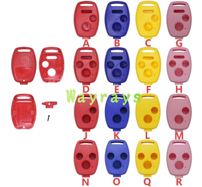 For Honda key shell with logo place
