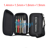 GTL Pin Removal and Installation Tool Set (Small) - Unisex Storage Bag,1.4MM *1 ,1.5MM *1, 1.8MM *1 ,1.9MM *1