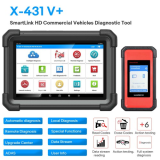 2025 Launch X431 V+ SmartLink HD Heavy Duty Truck Diagnostic Tool for 12V 24V Trucks