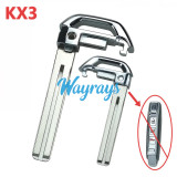 For Kia KX3 emergency key blade