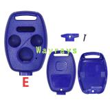 For Honda key shell with logo place