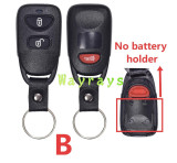 [no battery holder]  For Hyundai Kia key shell without logo