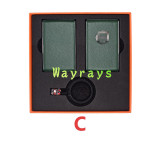 For Volvo leather key protecter with a box, it is not a complete key shell, Only have front cover and back cover,with OEM logo place,1set in one box.