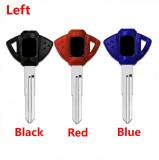 [with logo place] For Suzuki motorcycle key shell with left blade