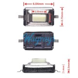 General  Key switch for key remote PCB, 1 set=3000pcs