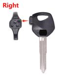 [OEM logo place] For Suzuki motorcycle key shell with Right blade