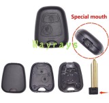 [Special model]For Citroen peugeot key shell without logo place
