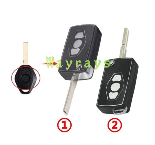 For BMW Modified key shll E34 38 39 46 53 key shell with logo place