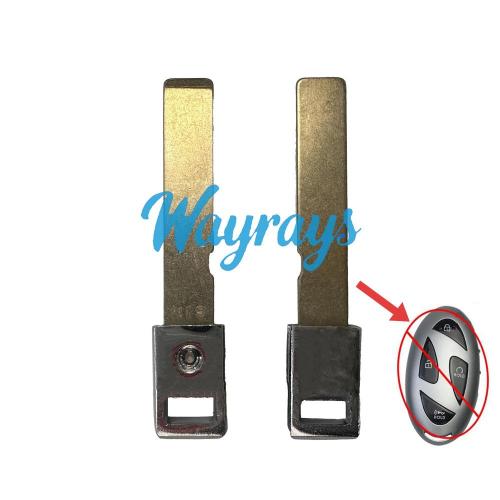 For Hyundai emergency key blade
