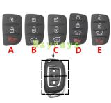 [Only the key rubber pad]For Hyundai