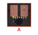 For Volvo leather key protecter with a box, it is not a complete key shell, Only have front cover and back cover,with OEM logo place,1set in one box.