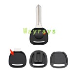 For Cadillac transponder key shell with logo place,don't have this type of logo
