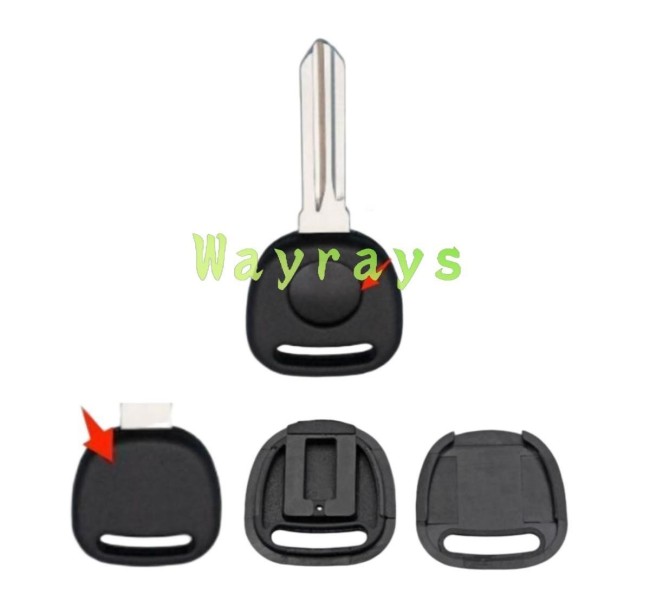 For Cadillac transponder key shell with logo place,don't have this type of logo