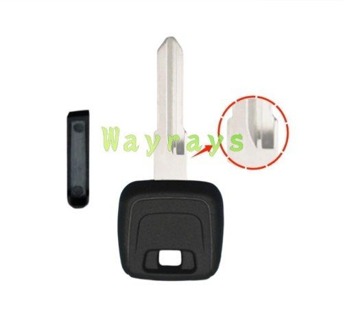 For Volvo transponder key shell without chip without logo place