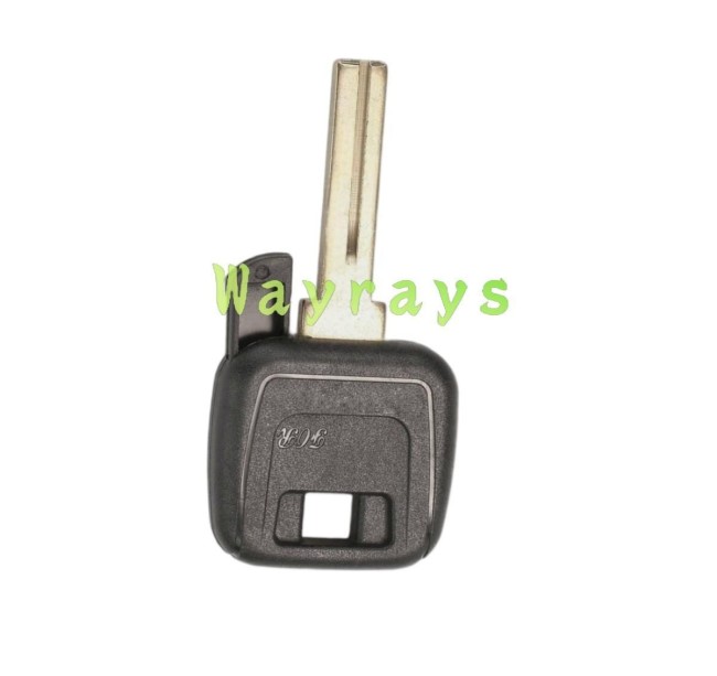 For Volvo transponder key shell without chip with OEM logo place