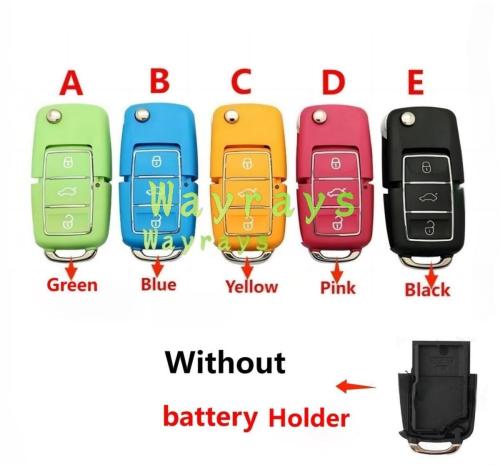[Without battery holder] For VW B5 key shell with logo place,also use for VVDI without key blade