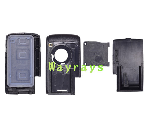 For Toyota Crown key shell with logo place