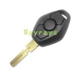 [Stronger version]  For Bmw high quality key shell with logo place