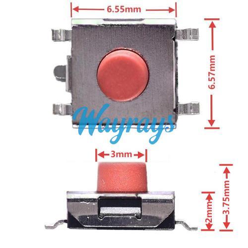 General  Key switch for key remote PCB, 1 set=1500pcs
