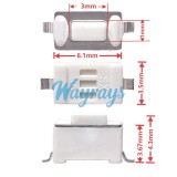 General  Key switch for key remote PCB, 1 set=2000pcs