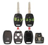 [Without chip slot] For Honda Odyssey key shell with logo place
