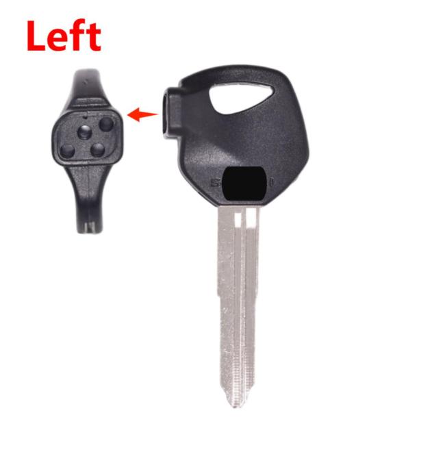 [OEM logo place] For Suzuki motorcycle key shell with left blade