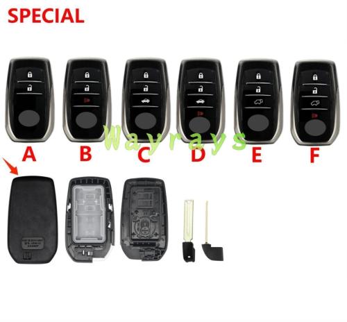 For Toyota key shell with OEM logo place,also can use for vvdi xhorse XM38 board