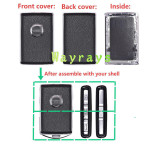 For Volvo leather key protecter with a box, it is not a complete key shell, Only have front cover and back cover,with OEM logo place,1set in one box.