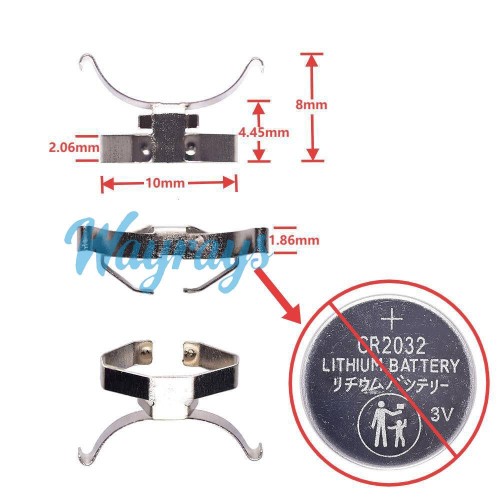 Battery Clamp For CR2032